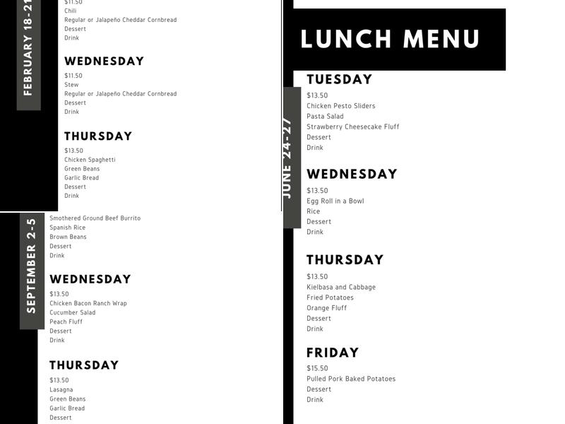 Mamaw’s Kitchen Menu