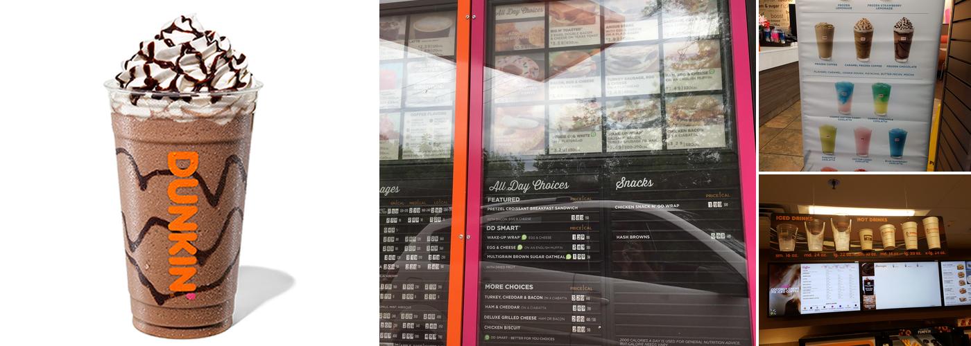 Dunkin' Menu