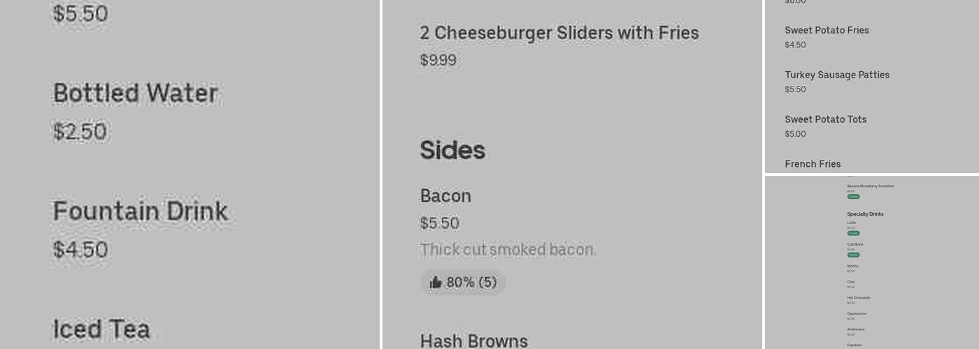 Ooey Gooey Cheesy Grilled Cheese Menu