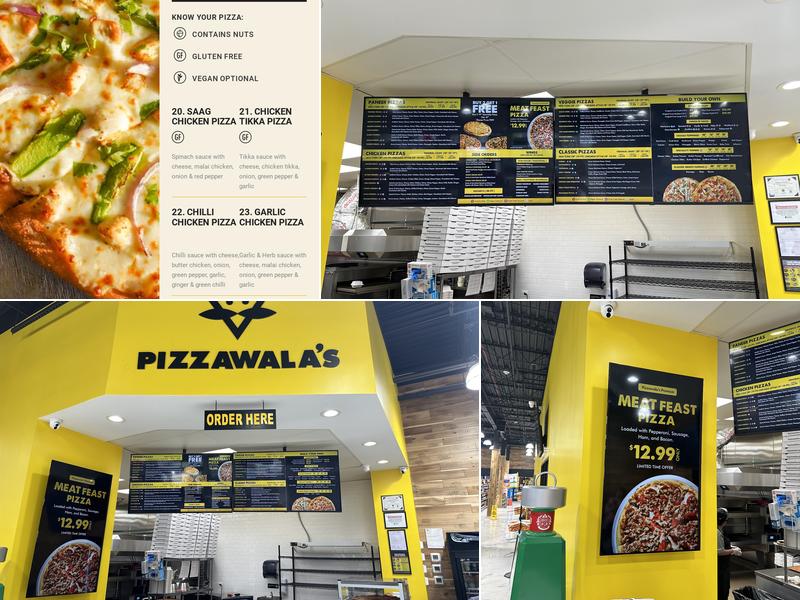 Pizzawala's Menu