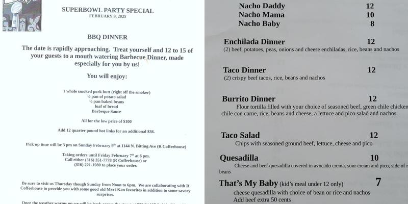 Nacho Mama Menu