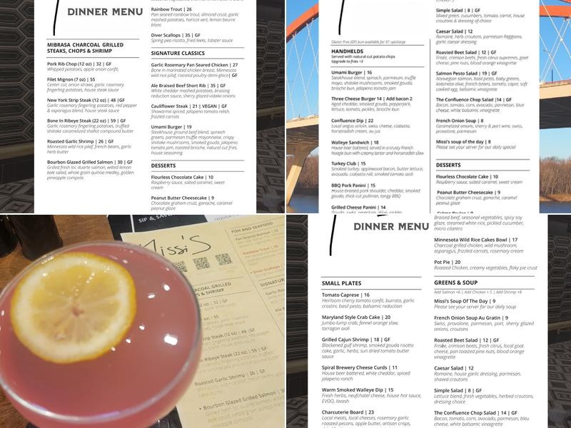 MISSI'S SIP & SAVOR Menu