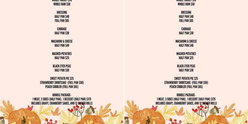 Z’s MAGIC KITCHEN Menu