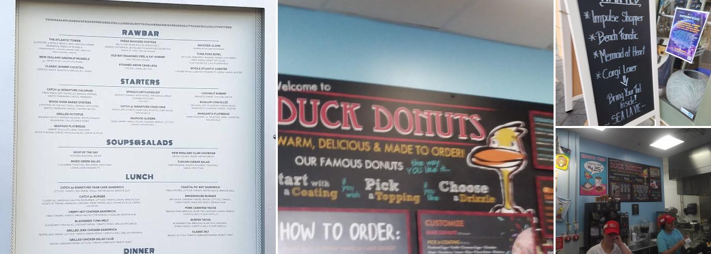 31Ocean Menu