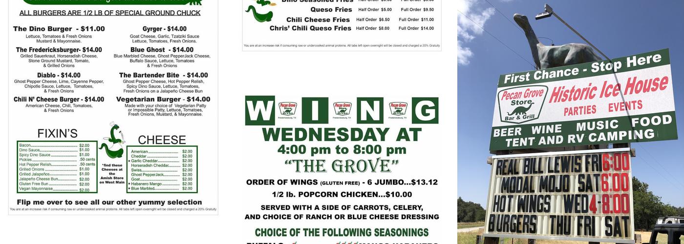 Sinclair Menu