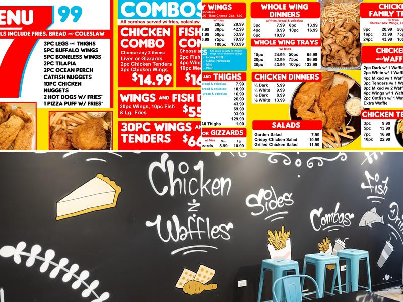 Chicken Factory (Zabiha Halal) Menu