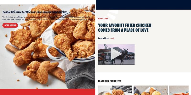 Krispy Krunchy Chicken Menu