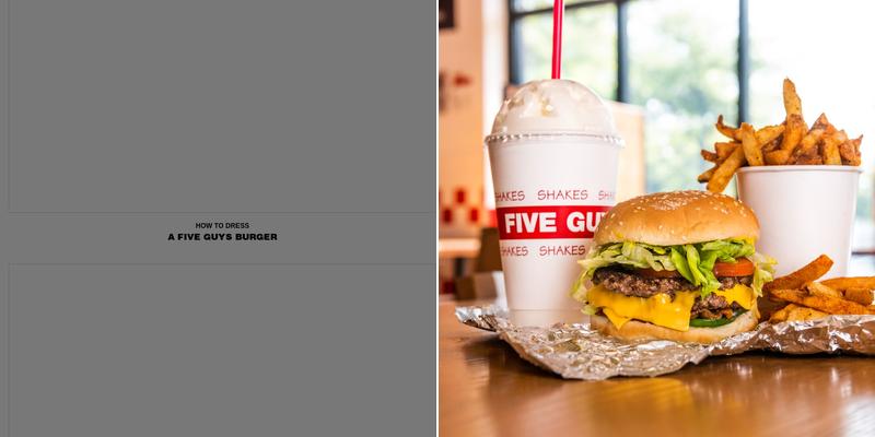 Five Guys Menu