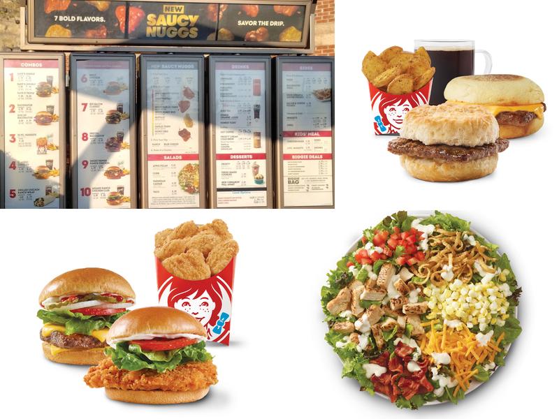 Wendy's Menu