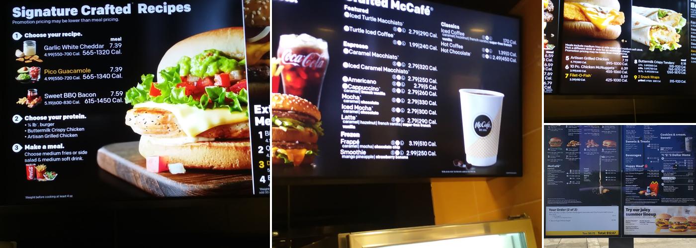 McDonald's Menu