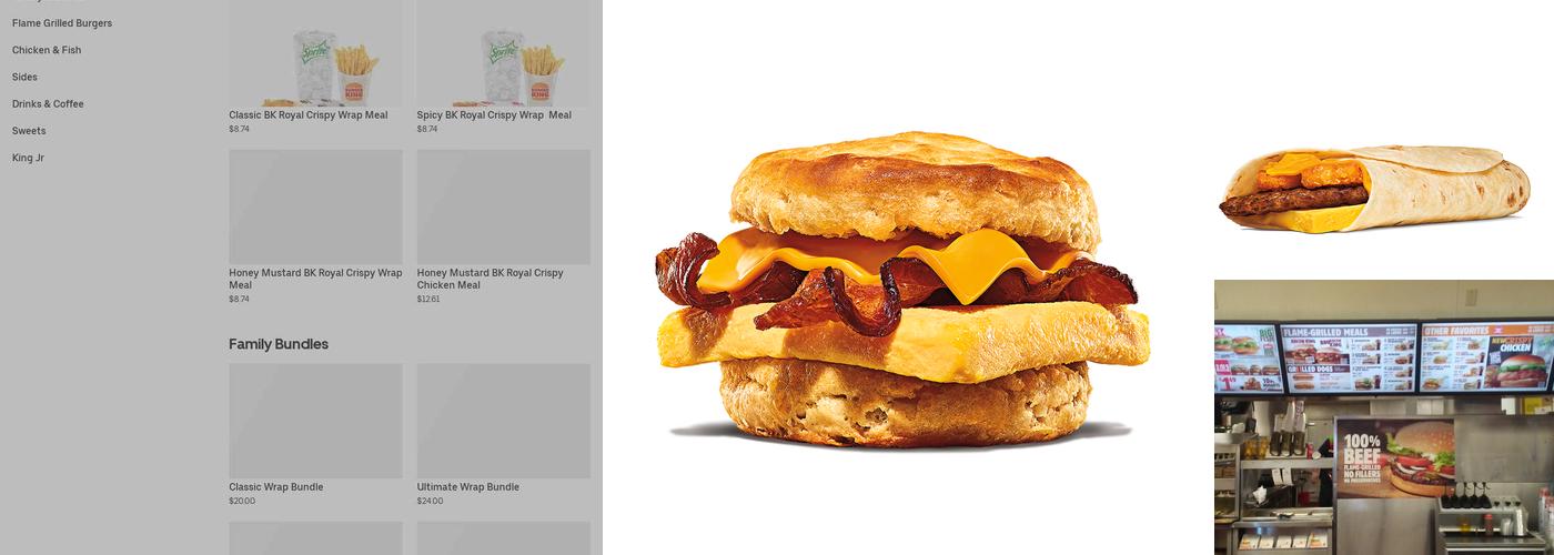 Burger King Menu