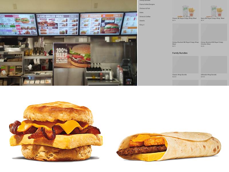Burger King Menu