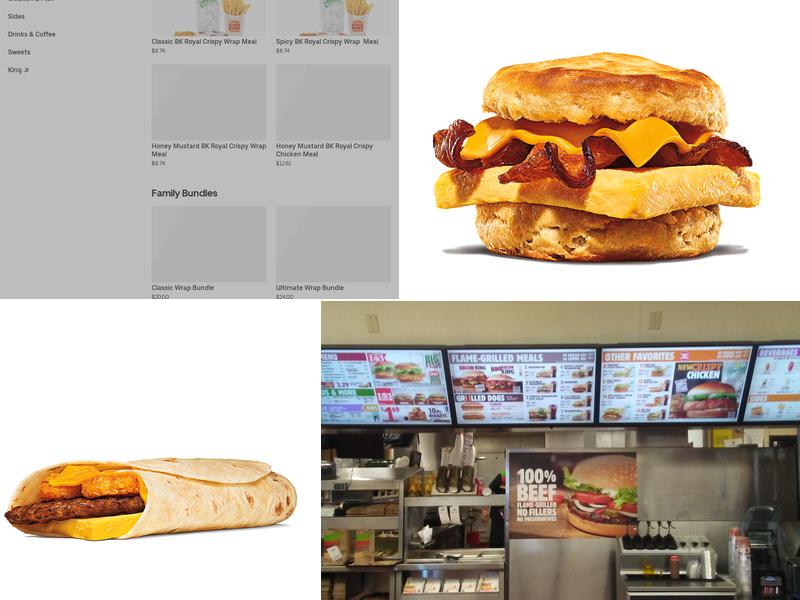 Burger King Menu