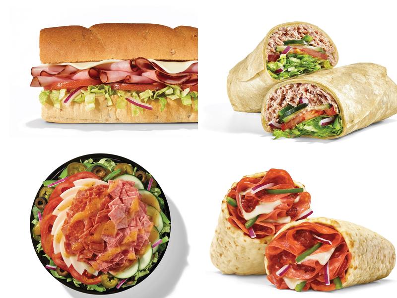 Subway Menu