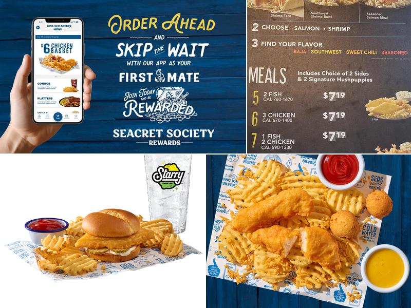 Long John Silver's | A&W Menu
