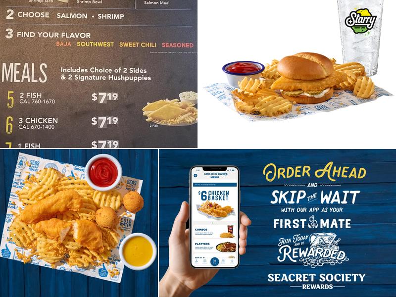 Long John Silver's | A&W Menu
