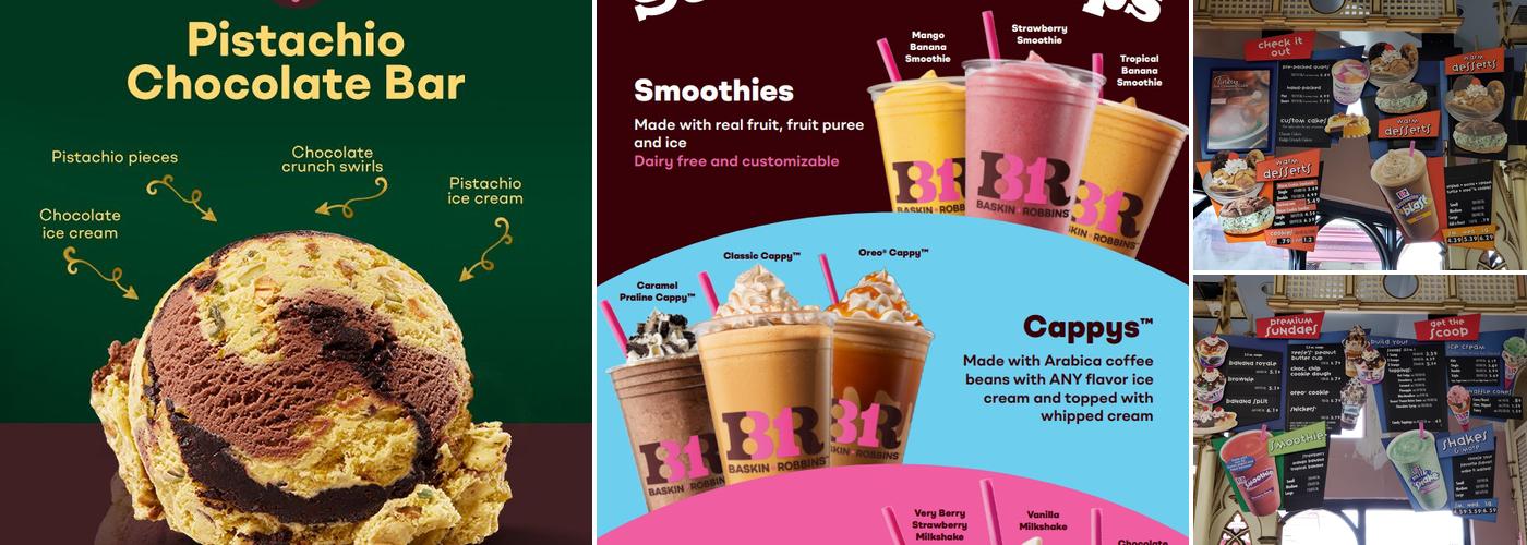 Baskin-Robbins Menu
