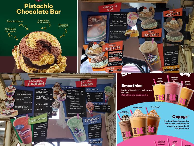 Baskin-Robbins Menu