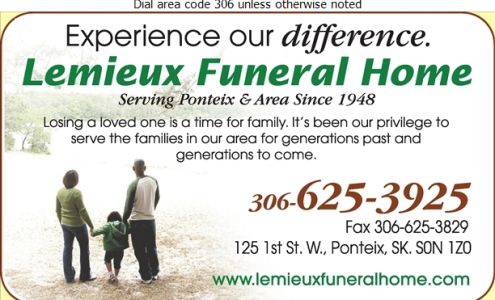 Lemieux Funeral Home Ponteix