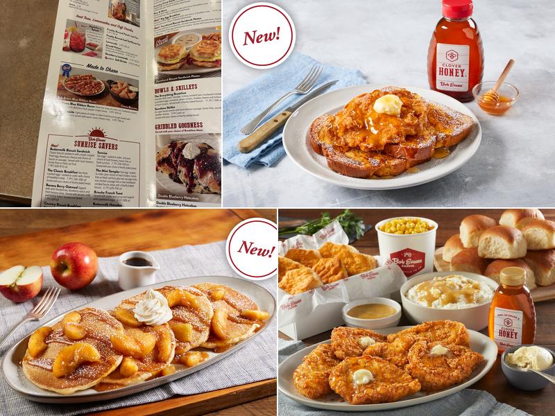 Bob Evans Menu
