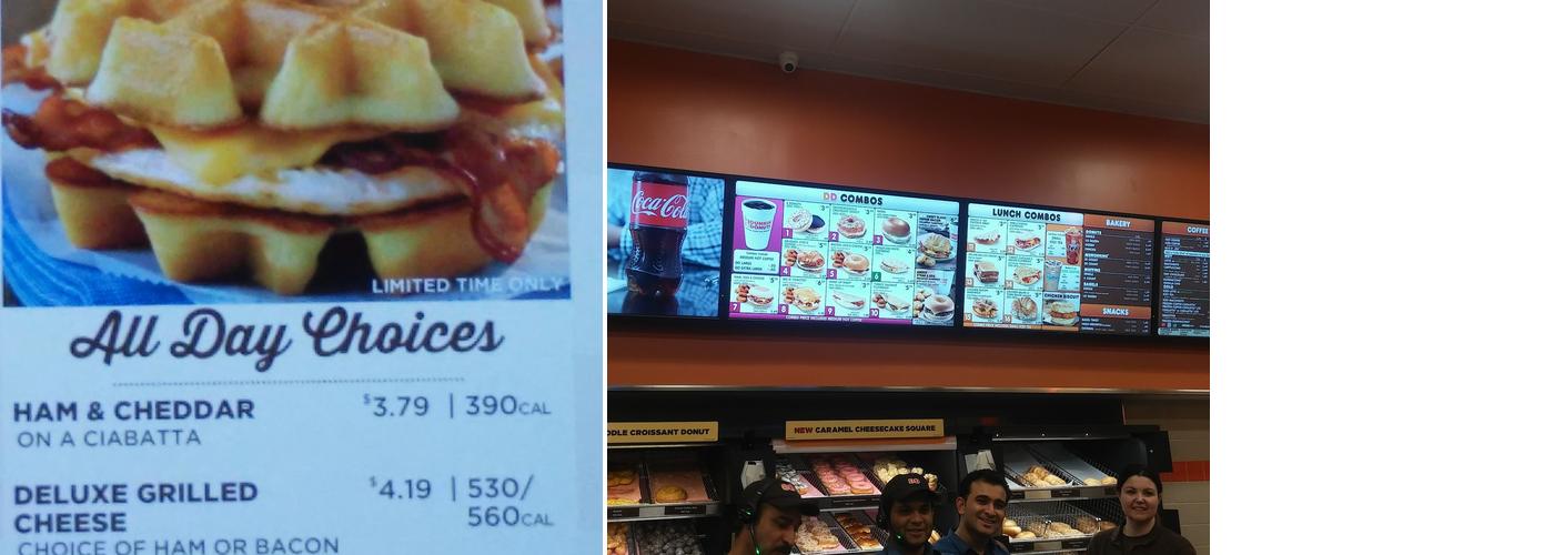 Dunkin' Menu