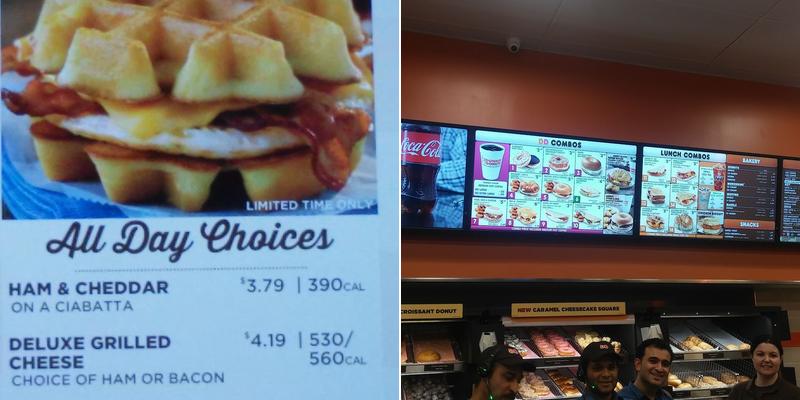 Dunkin' Menu