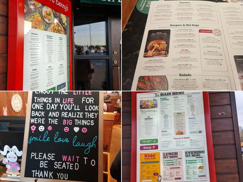 Frankie & Benny's Menu