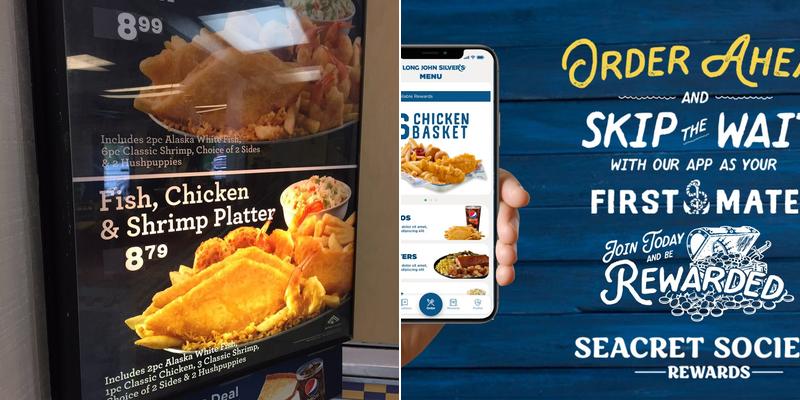 Long John Silver's Menu