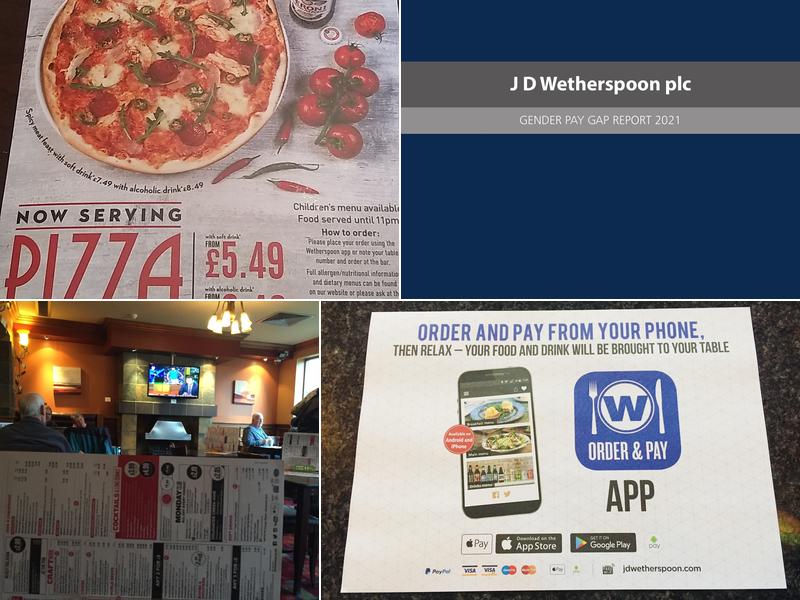 The Queens Arms - JD Wetherspoon Menu