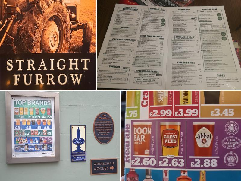 The Wheatsheaf - JD Wetherspoon Menu