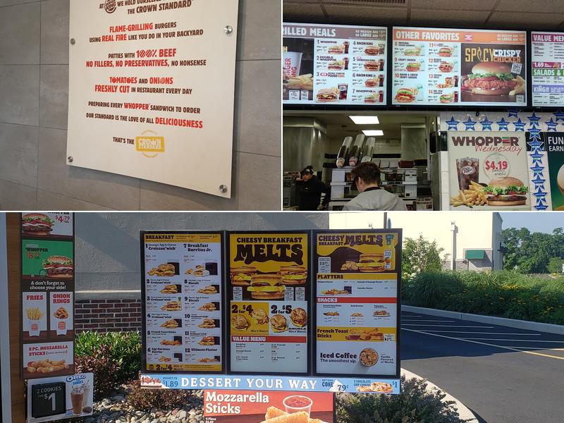 Burger King Menu