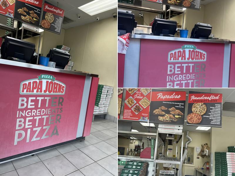 Papa Johns Pizza Menu