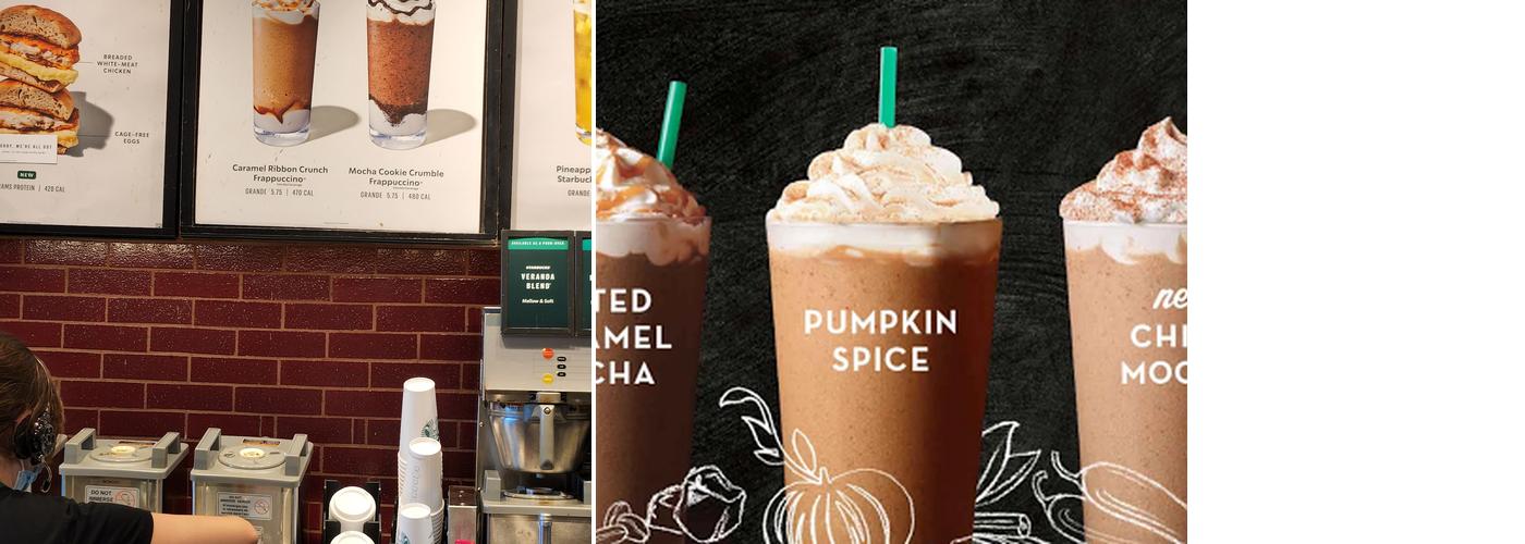 Starbucks Menu