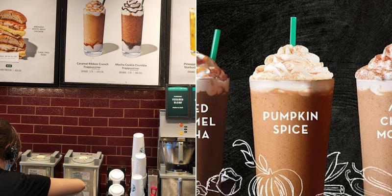 Starbucks Menu