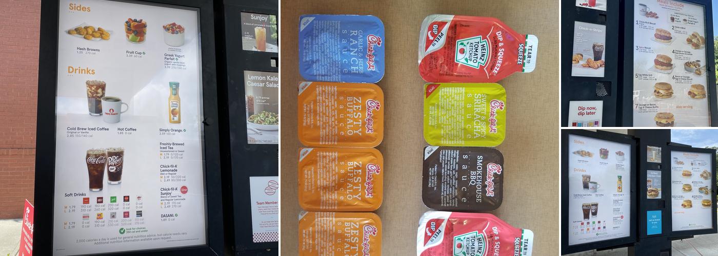 Chick-fil-A Menu
