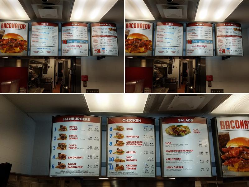 Wendy's Menu