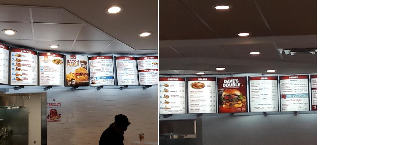 Wendy's Menu