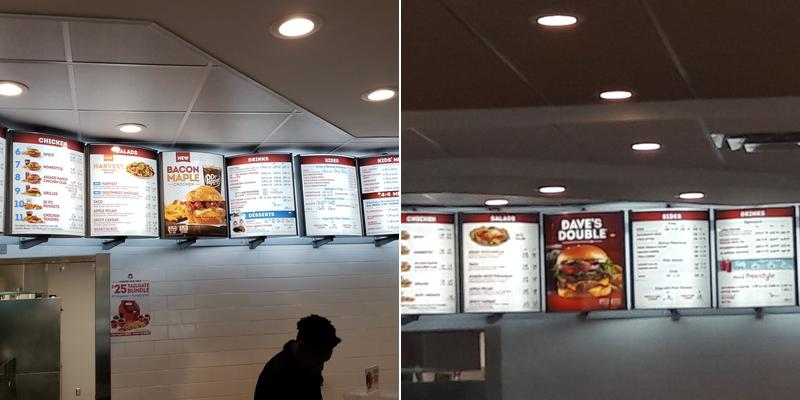 Wendy's Menu