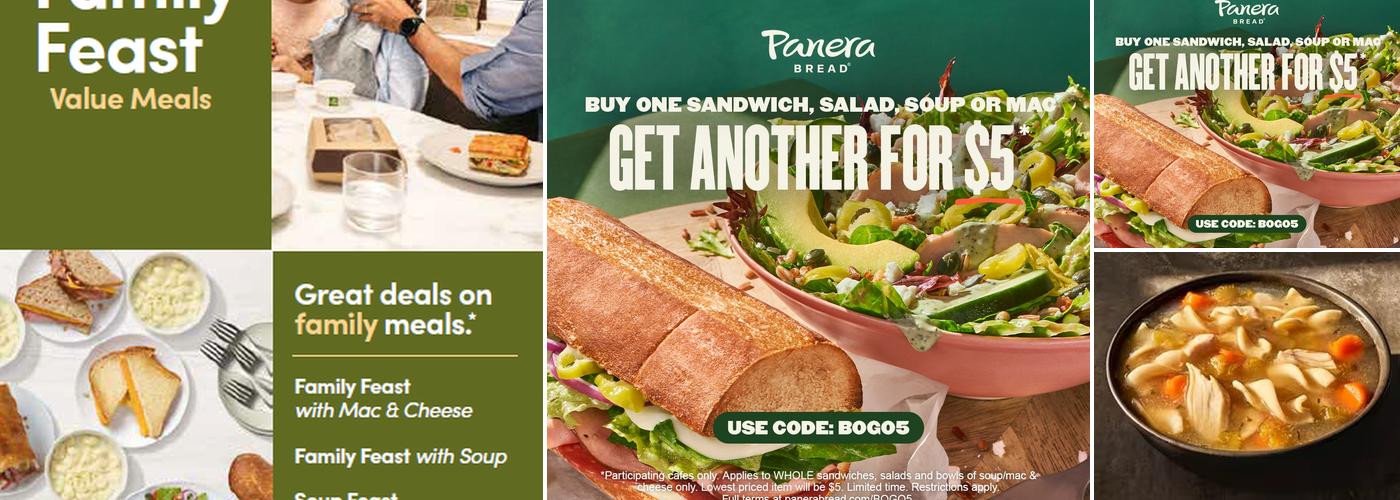 Panera Bread Menu