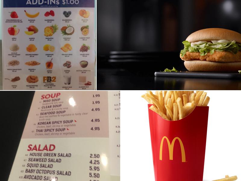 McDonald's Menu