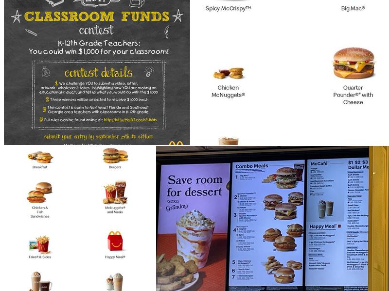McDonald's Menu