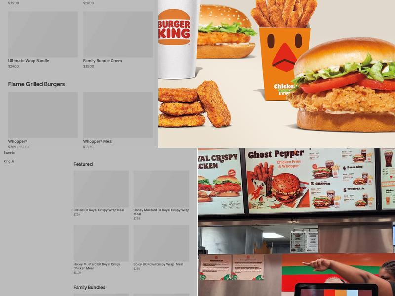 Burger King Menu