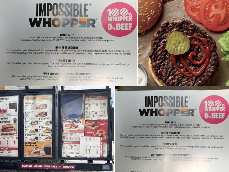Burger King Menu