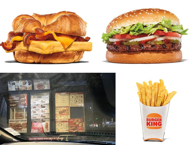 Burger King Menu