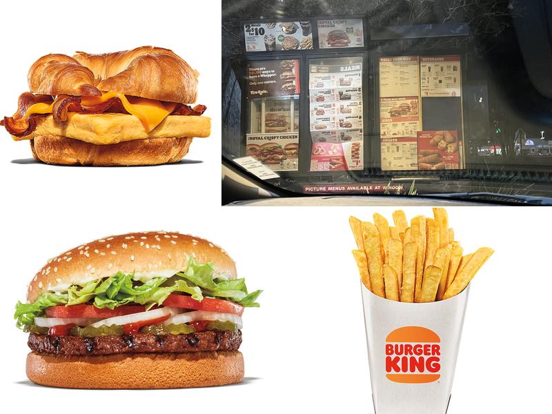 Burger King Menu
