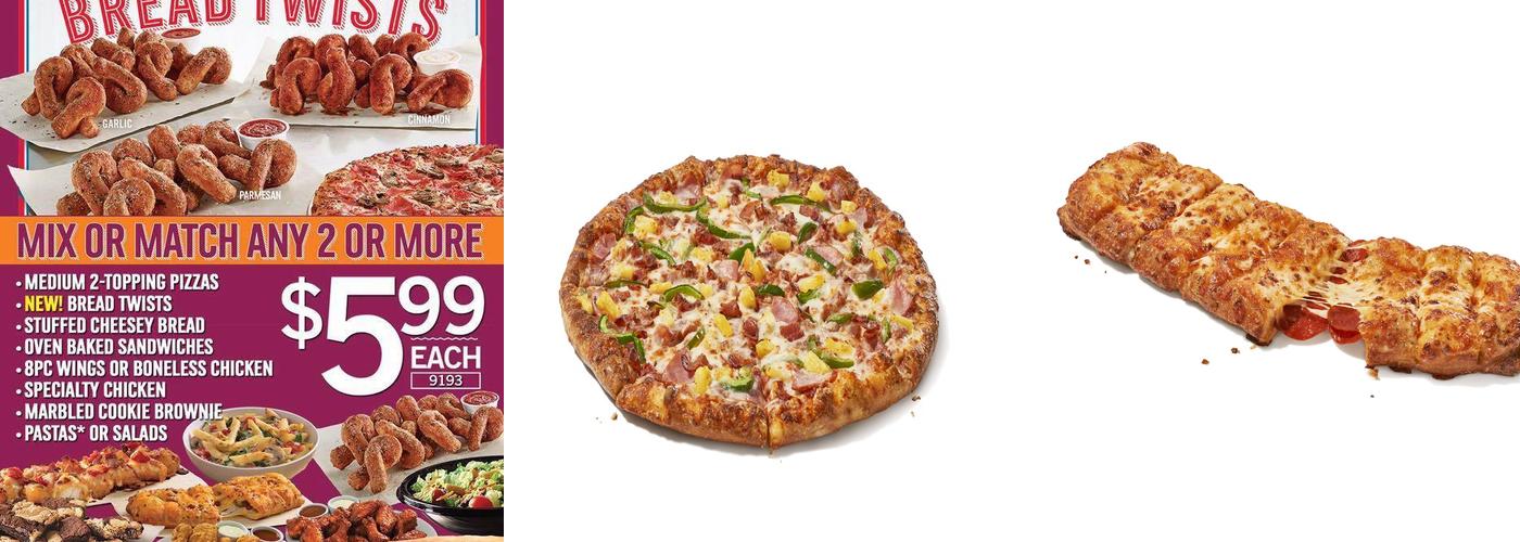 Domino's Pizza Menu