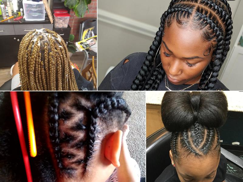 Braids and locs head spa