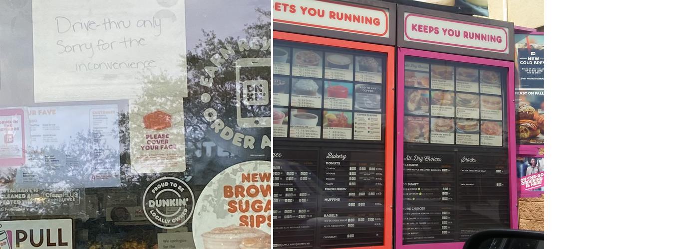 Dunkin' Menu