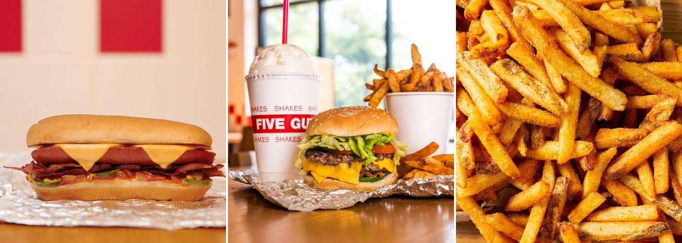 Five Guys Menu
