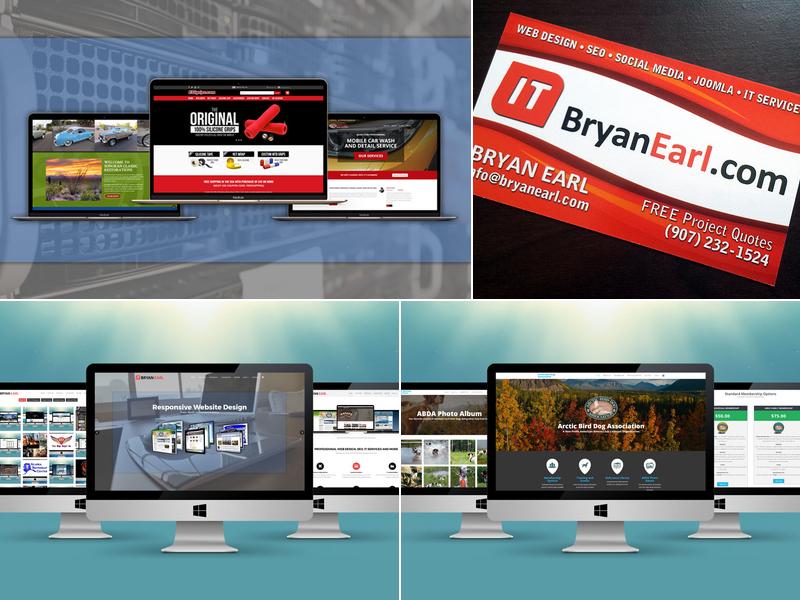 Bryan Earl Web Design, SEO and IT Services